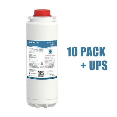 10PKS Fit For Elkay 51300C WaterSentry Plus Replacement Water Filter (NO CHIP)