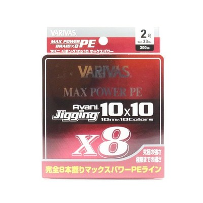 Varivas P.E Linie Avani Jigging Max Power 10 x 10 300m P.E 2 33lb (4656)