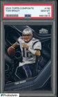 2023 Topps Composite Chrome #130 Tom Brady New England Patriots PSA 10 GEM MINT