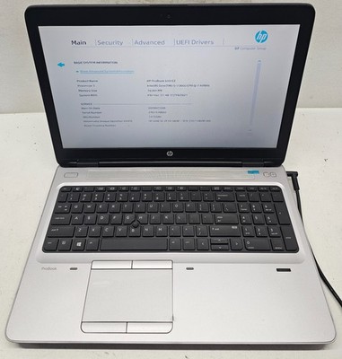HP ProBook 650 G3 Laptop Intel Core i5-7300U 16GB Ram NO HD/OS (FL)