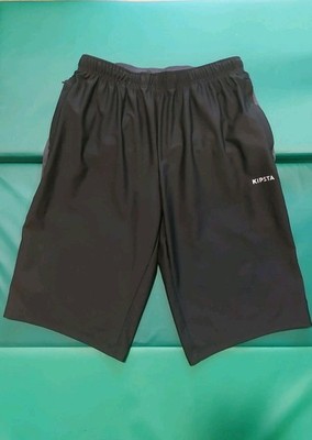 KIPSTA/ kurze Sporthose Shorts / Größe M /Schwarz Decathlon