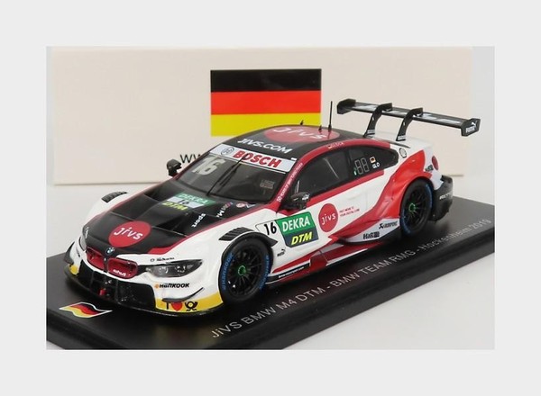 1:43 Spark Bmw 4-Series M4 Jivs Team Rmg #16 Hockenheim Dtm 2019 Glock SG639 Mod-image