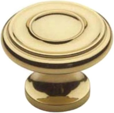 Baldwin 4490140 Dominion Cabinet Knob in Bright Nickel