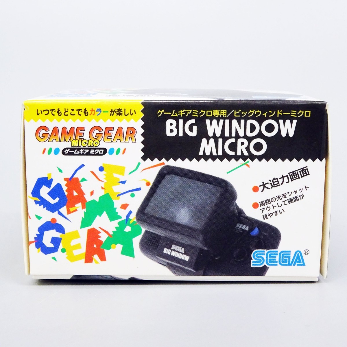 【レア物】GAME GEAR MICRO + BIG WINDOW MICRO Game Gear Micro 4 Color Complete Set + Big Window Micro [Japan