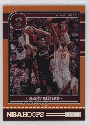 2024-25 Panini NBA Hoops Orange 91/149 Jimmy Butler #214 9o3
