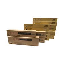 Xerox C75 Toner 5 black, 3 cyan 2 magenta, 2 yellow, 3 CMY drum, 1 Black Drum