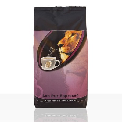 Coffeefair Edition Leo Espresso - 1kg ganze Kaffee-Bohnen, Premium Qualität