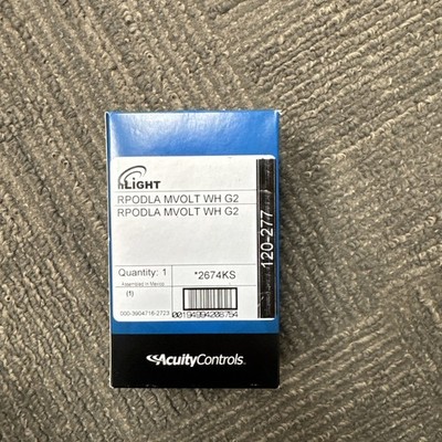 Acuity controls Nlight RPODLA MVOLT WH G2 