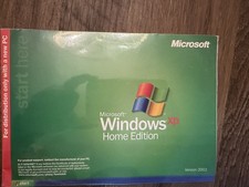 MICROSOFT WINDOWS XP HOME FULL ENGLISH OPERATING SYSTEM OS MS WIN NEW SEALED