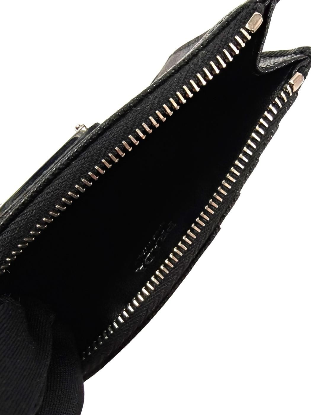 Prada Black Leather Card Case Mini Wallet 13.5cm x 8cm thumbnail 8