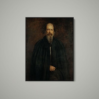John Everett Millais - Alfred Tennyson - Art Print on Paper or Canvas
