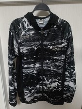 IMAKATSU Ripping Water Rash Guard Hoodie Zip Up Black M Near Mint