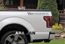Sport Vinyl Decal Truck Bed Pickup Turbo 4wd 4x4 Diesel Sticker Logo Emblem Sil