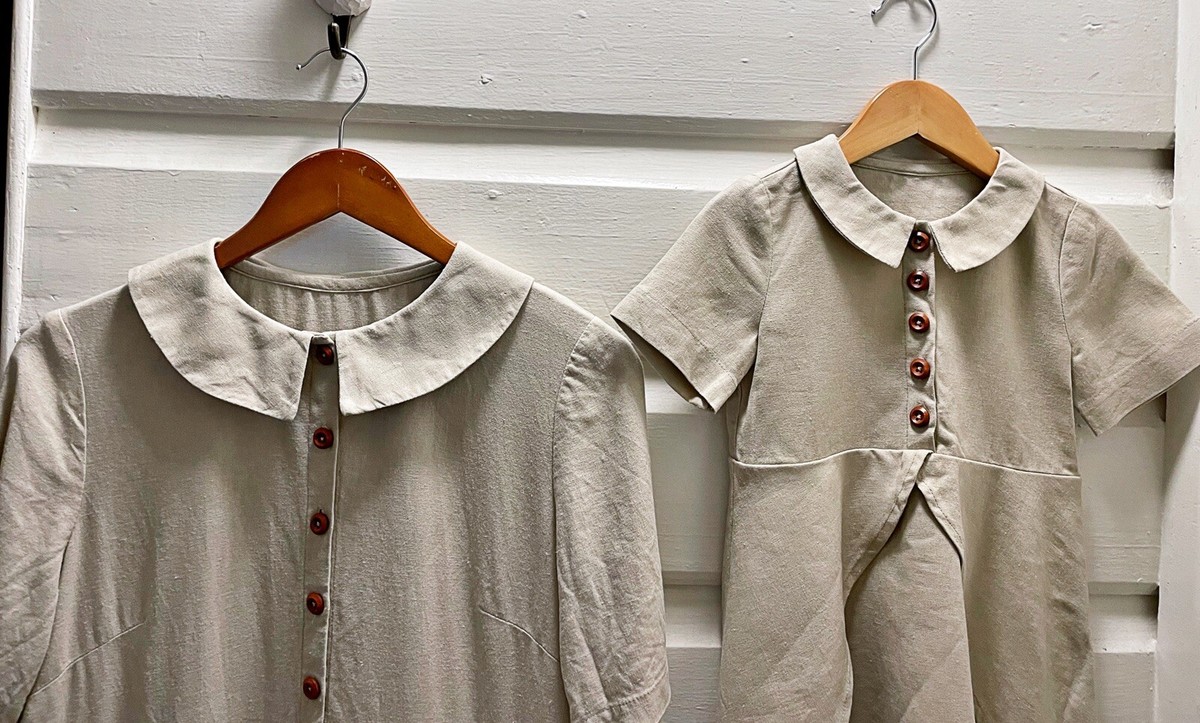 Mother and Daughter Matchy Matchy Dress set View 3