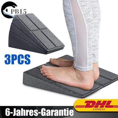 3Pcs Wedge Stretch Slant Squat Board Block Anti-Rutsch Wadendehner Slanting Yoga