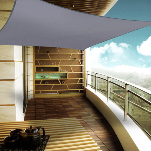 Waterproof Shade Sail Patio Awning Outdoor Garden Pool Sun Canopy Shelter Cover - Picture 408 of 606