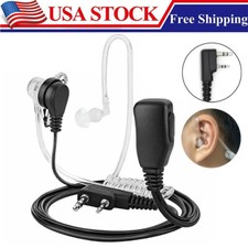 Earpiece Mic Headset for Kenwood TK2101 TK3101 TK2102 TK3102 TK3107 TK3130 Radio  			