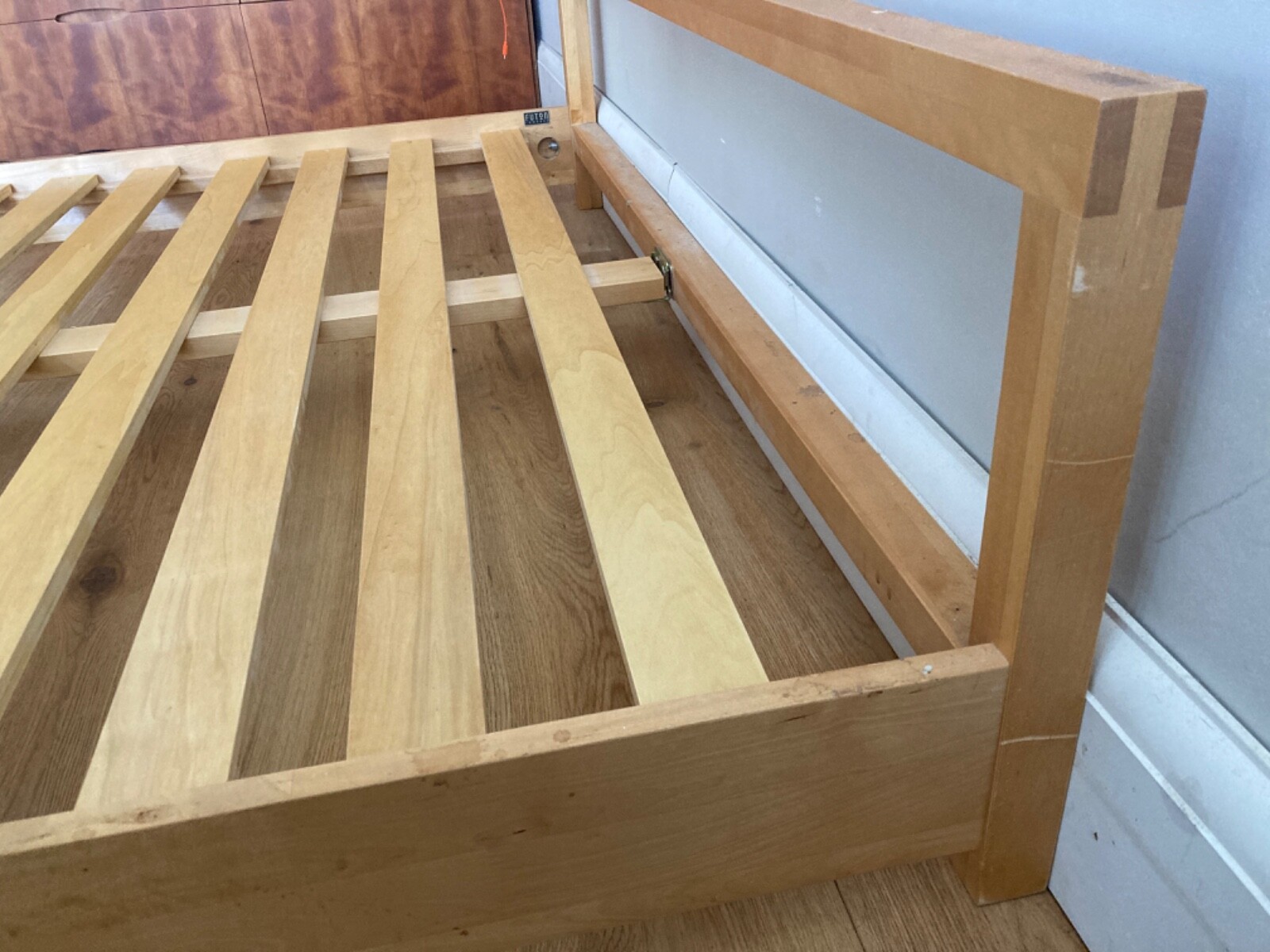 The Futon Company wooden double bed frame eBay