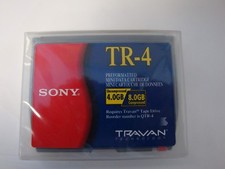 Qty 1 Sony QTR4 Travan 4/8GB Tape Cartridge NEW Sealed