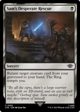 SAM'S DESPERATE RESCUE x4 mtg NM-M Lord of The Rings 4 Common