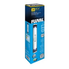 Fluval Ultra Bright LED Light Strip 18" Aquarium Fixture Extandable 18-24 Inch