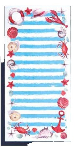 Whale Species Decorative Towel Set Of 2 - 16x24 Inch Coastal Hand & Dish Towels For Beach House Bathroom Or Kitchen