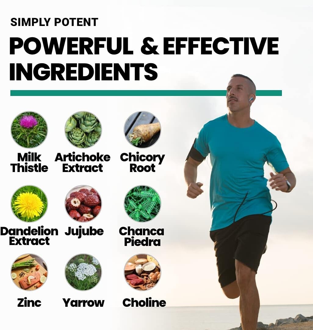 Liver Cleanse Detox & Repair Supplement, Artichoke Extract Liver Health