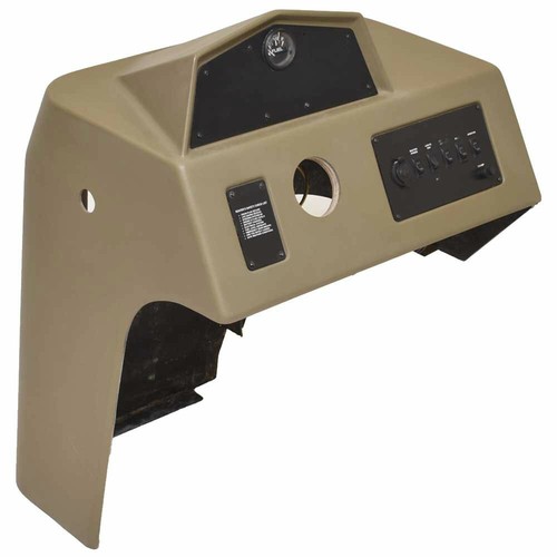 G3 Boat Steering Side Console | Olive Fiberglass (Used)