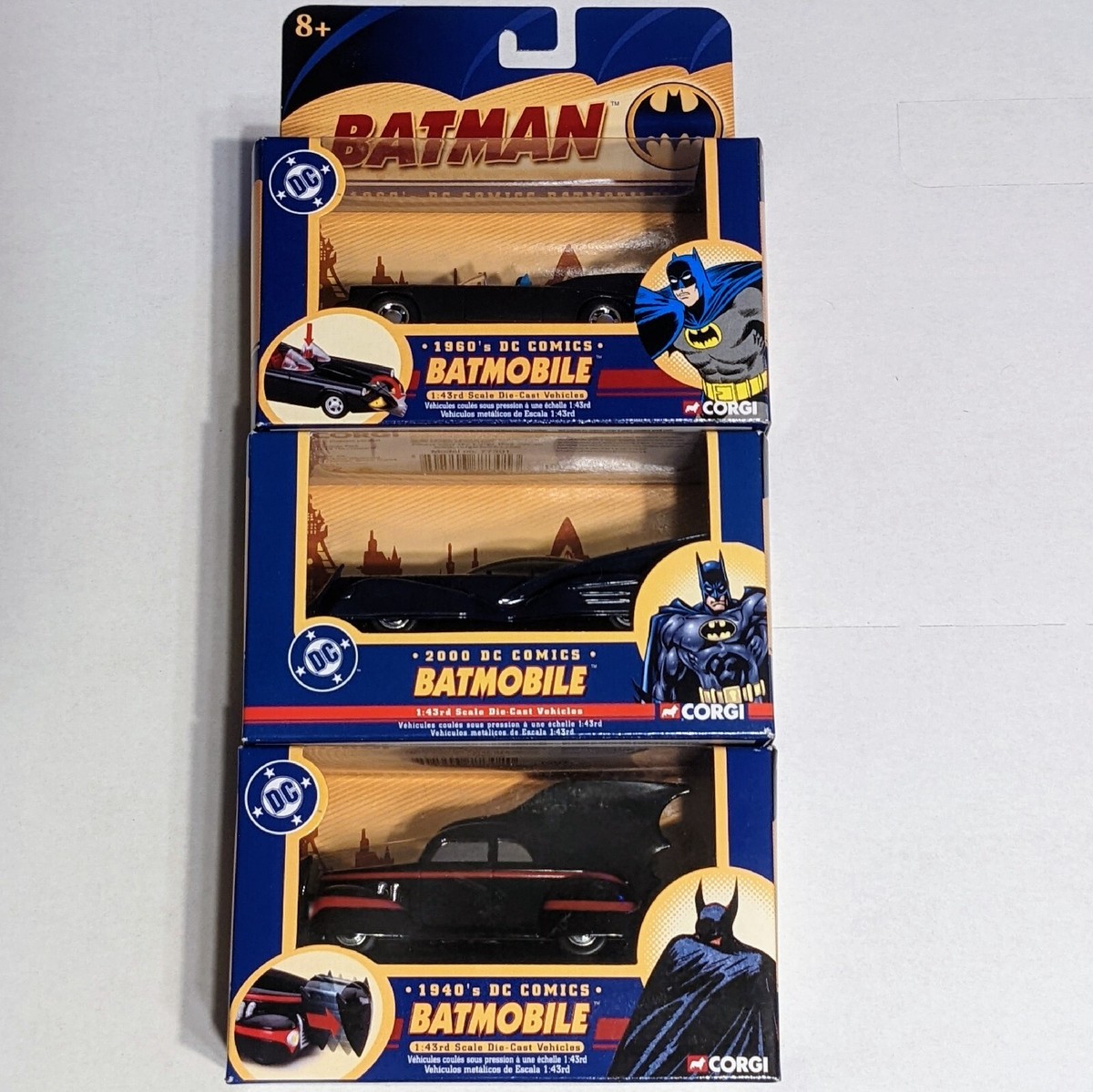 Corgi Toys Batmobile バットマン　ミニカー ミニカー 1/46 1966年 バットマン TVシリーズ バットモービル