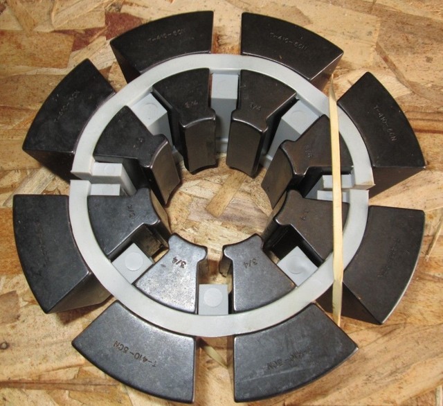 WEATHERHEAD HYDRAULIC HOSE CRIMPER DIE SET T4105CN 3/4" COLLET SET