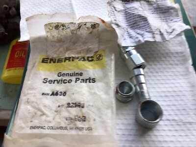 ENERPAC A630 Hydraulic Quick/Speed Connect Hose Coupler, Condition Issues