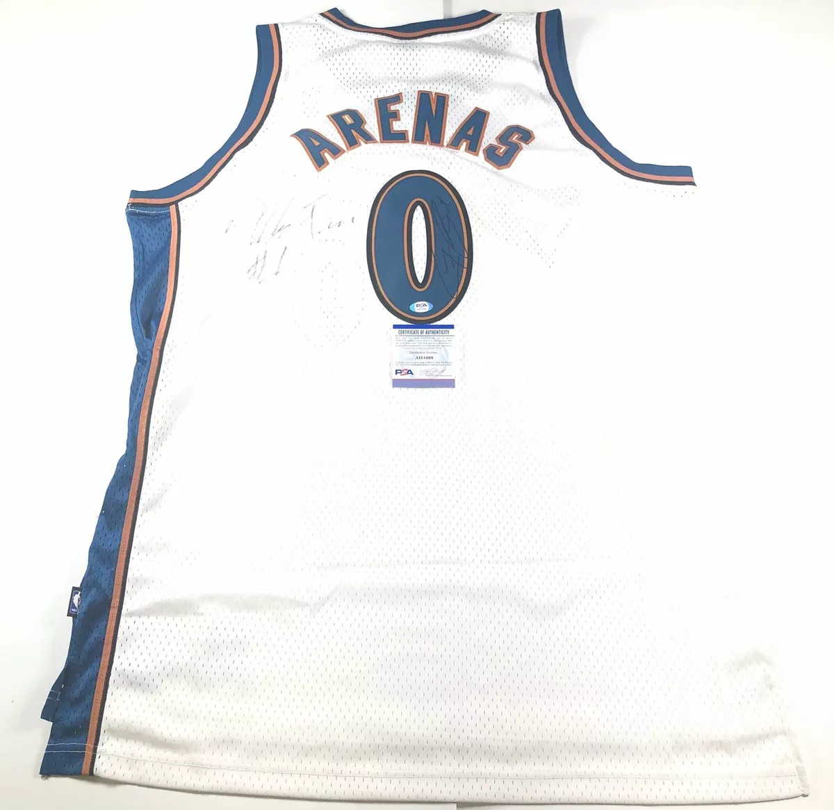 Gilbert Arenas Signed Jersey (PSA)