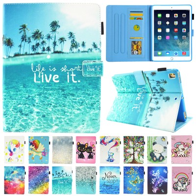 For iPad 9th Gen 10.2'' 8th Smart Flip Folio Leather Stand Shockproof Case Cover