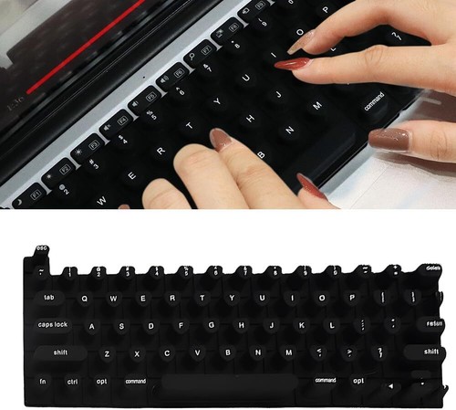 Long Nail Keyboard -Aufkleber, erhöhte Tastaturaufkleber für lange Nägel mit Buc - Bild 9 von 13
