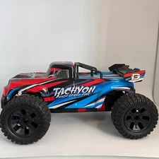 Deerc 210E Blue Red 4WD High Speed Brushless Fast Remote  Ctrl Car Tested Works