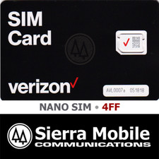 VERIZON NANO SIM Card 4FF NON-NFC CDMA 4G LTE OEM NEW USPS TRACKING