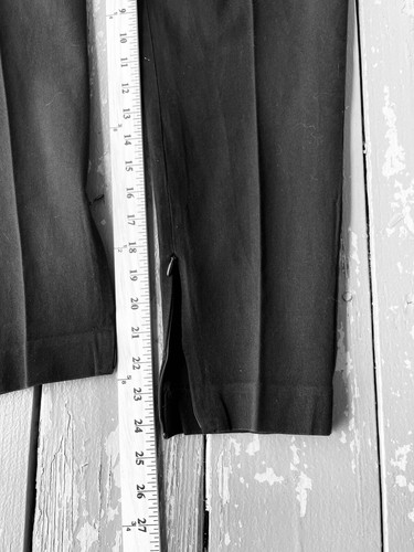 Ann Taylor Womens Dress Pants Size X Large Zippered Legs Side Zips Black - Picture 6 of 12
