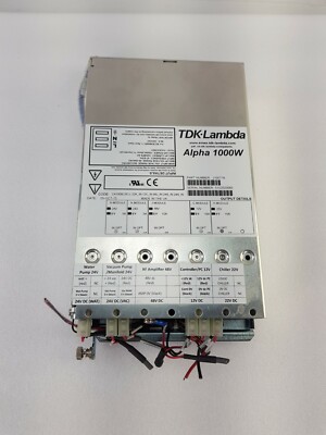 TDK LAMBDA ALPHA 1000W J10077A POWER SUPPLY, LUMENIS SA-10032570