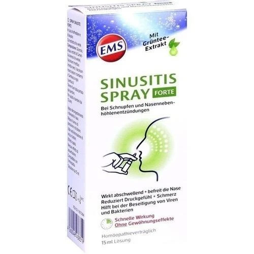 SIDROGA GESELLSCHAFT FÜR GESUNDHEITSPRODUKTE MBH 3x EMSER Sinusitis Spray forte 15 ml PZN: 11675184