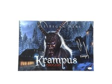 Krampus Origins Rare Signed 12x18 Horror Movie Poster Cleon Gionet JSA Certified Krampus Origins Rare Signed 12x18 Horror Movie Poster Cleon Gionet JSA Certified