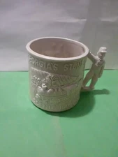 Vintage 1980'S Georgia’s Stone Mountain Scenic Railroad Confederate Memorial Mug