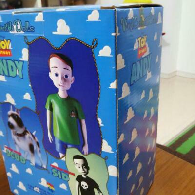VCD アンディ 「トイ・ストーリー」 Vinyl Collectible D… Medicom Toy VCD Andy Toy Story Vinyl Collectible Dolls Disney