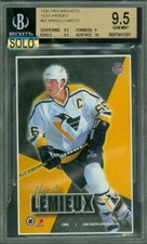 1995 PRO MAG # 92 MARIO LEMIEUX TEST PROOF BGS 9.5 MAC SOLO $4,000 CARD *