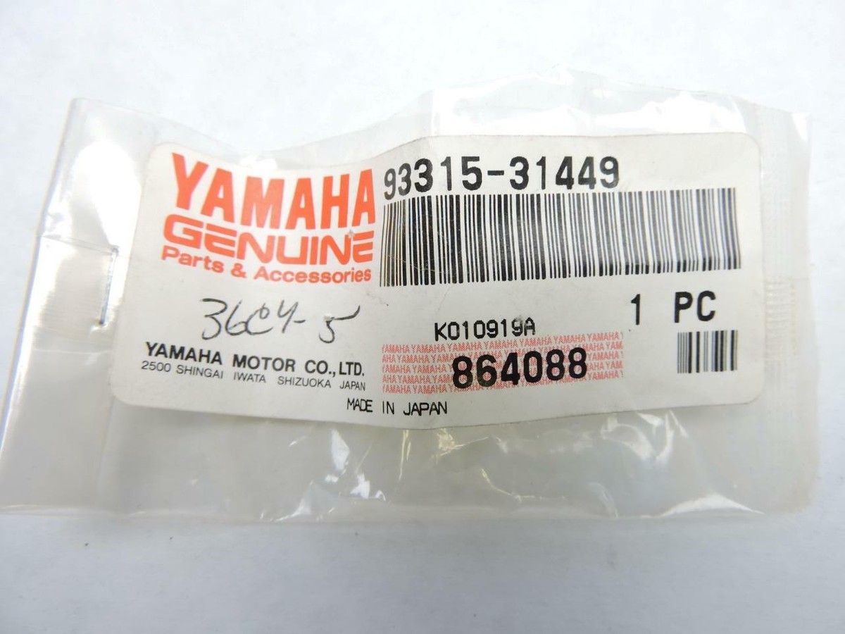 93315-31449 NOS Yamaha Bearing XV250P YZ80F1 YZ80G1 S229i | eBay
