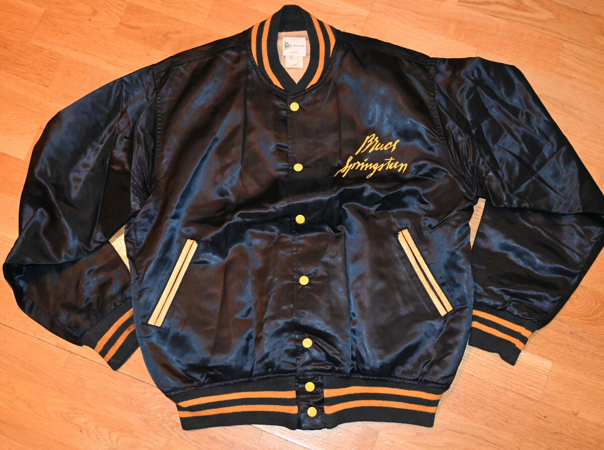 1970's BRUCE SPRINGSTEEN* vtg Rare! concert satin bomber 1970's BRUCE SPRINGSTEEN* vtg Rare! concert satin bomber