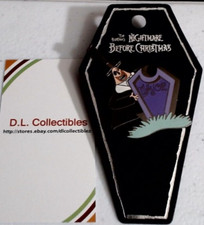 Nightmare Before Christmas Tropical/Beach Themed Fantasy Enamel Pin Set of 3 — listing 5