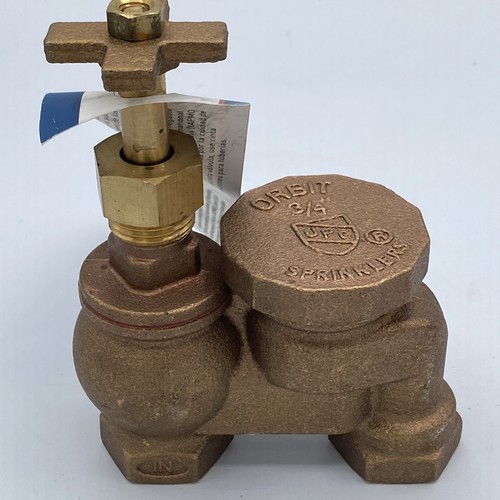 Orbit Brass AntiSiphon Manual Valve 3/4" for Irrigation 51016 NEW eBay