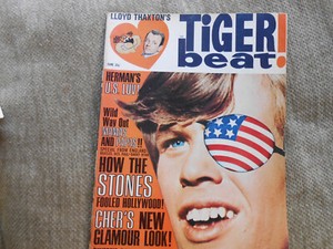 TIGER BEAT MAGAZINE - 1960s  HERMAN'S HERMITS on Cover