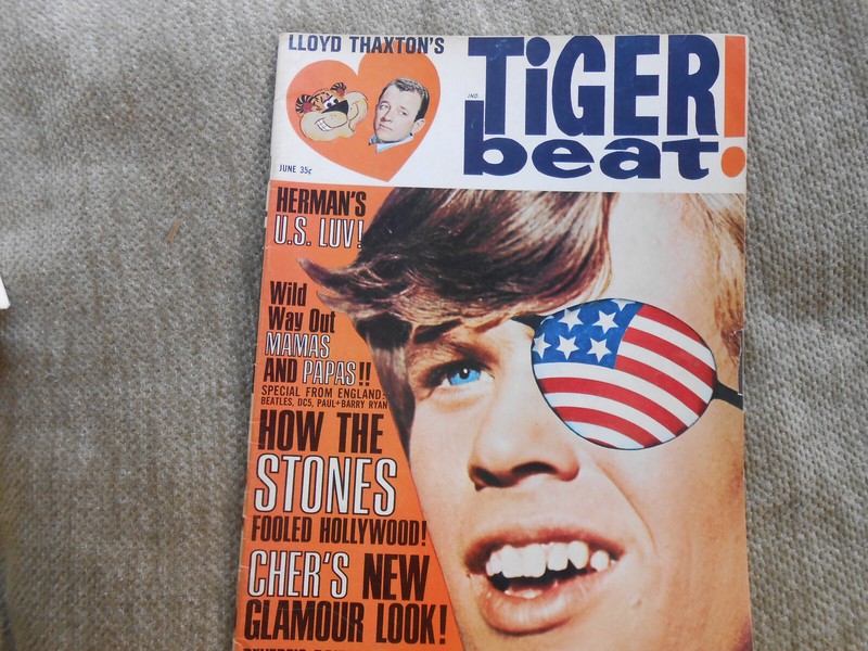 TIGER BEAT MAGAZINE - 1960s  HERMAN'S HERMITS on Cover
