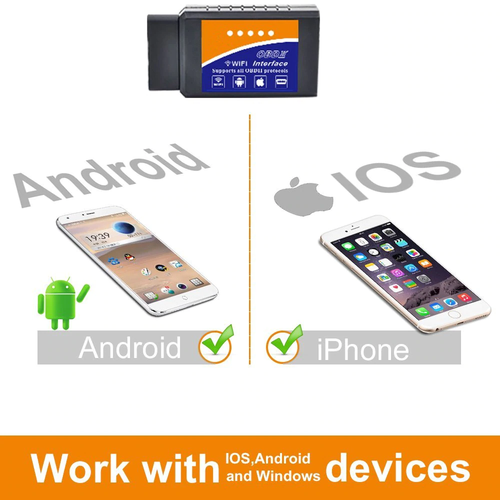 WiFi OBD2 Scanner WiFi Tool Engine Code Reader Car Accessories Diagnostic Tool - Picture 4 of 12
